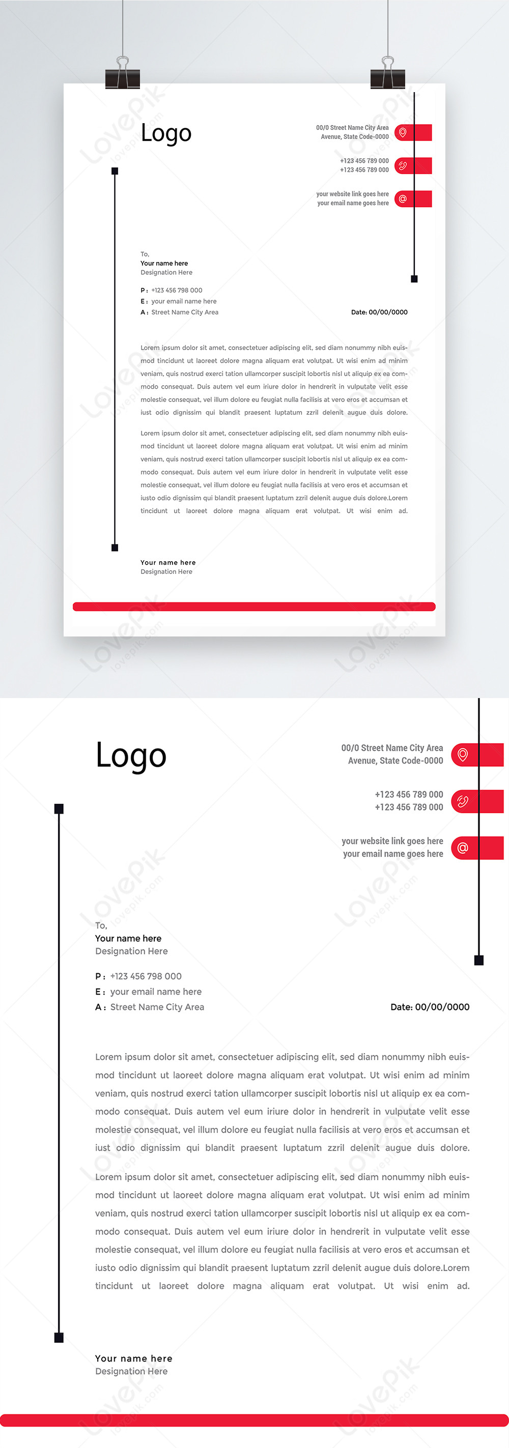 letterhead-template-design-template-image-picture-free-download-450187741-lovepik