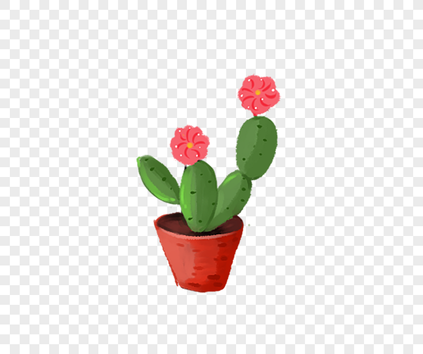 Flowering Cactus Png Image Picture Free Download Lovepik Com