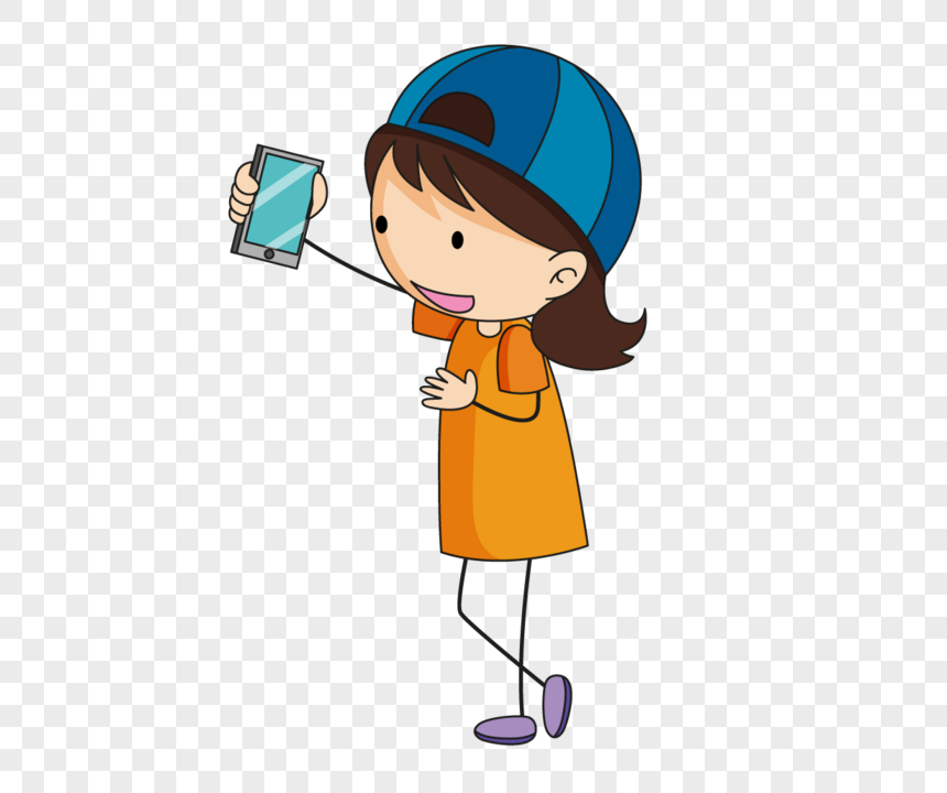 Photo De Fille Avec Telephone Portable Numero De L Image400175145 Format D Image Png Fr Lovepik Com