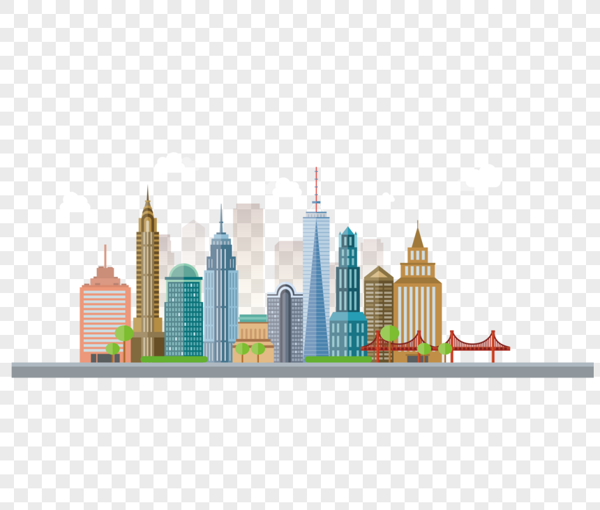 Vector City Png Image Picture Free Download Lovepik Com