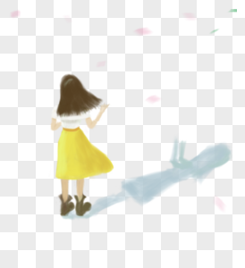 Girl Shadow PNG Images With Transparent Background | Free Download On  Lovepik