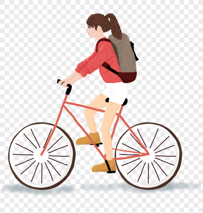 Với hình ảnh cô gái đi xe đạp, bạn sẽ cảm nhận được sự khỏe mạnh và tự tin thật đặc biệt. Điều đó sẽ làm bản thân bạn thèm khát \