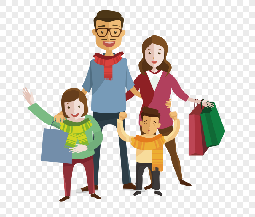 a family of shopping png image picture free download 400219102 lovepik com a family of shopping png image picture