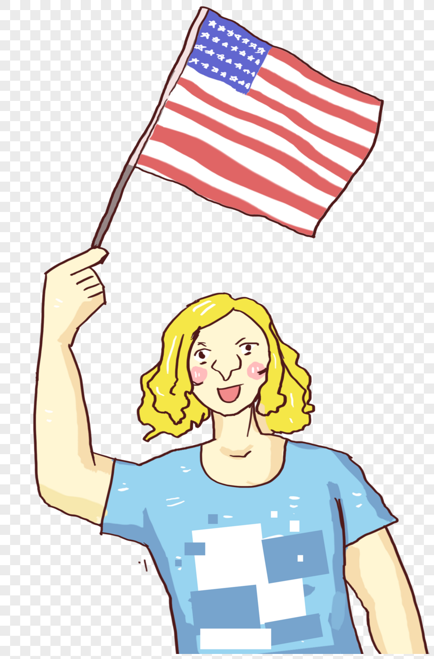 アメリカ独立記念日のコミックキャラクター素材イメージ グラフィックス Id Prf画像フォーマットpng Jp Lovepik Com