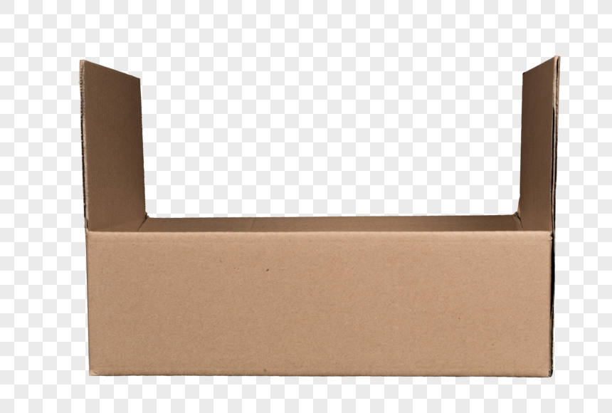 Download Corrugated Paper Box Front View Element Png Image Psd File Free Download Lovepik 400221721