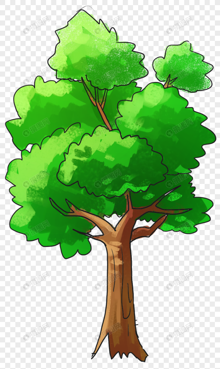 一棵大樹PNG圖案素材免費下載，圖片尺寸1204 × 2041px - Lovepik