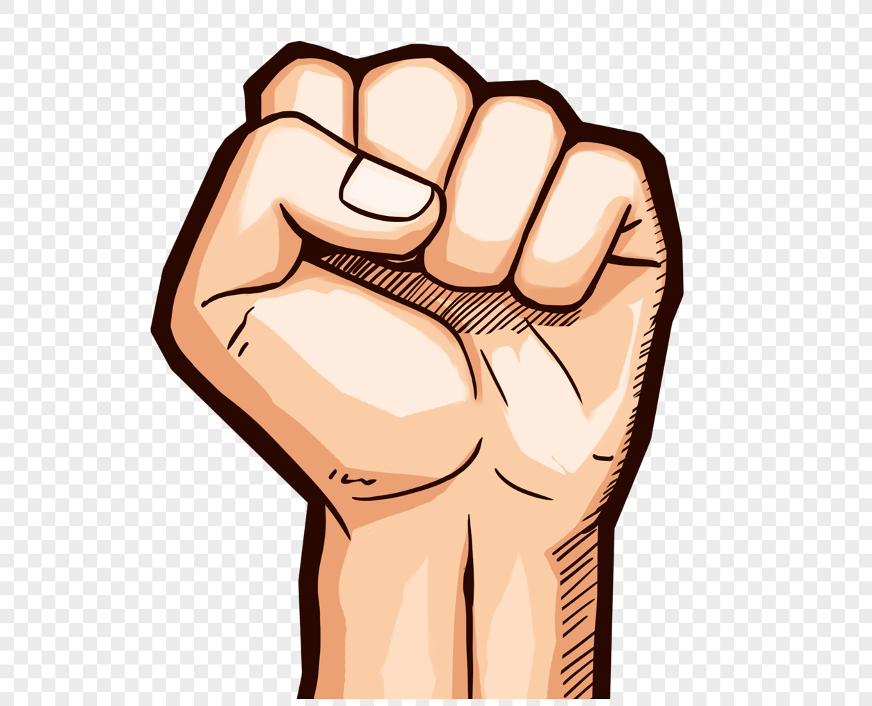 Cartoon fist png image_picture free download