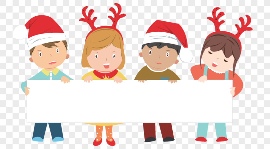 Photo de Enfants De Noël, noël, prenez la bannière des enfants, bannières  Graphique images free download - Lovepik
