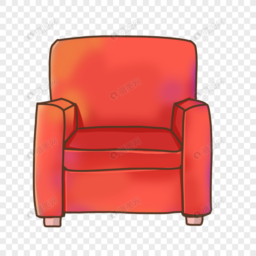 The Big Red Sofa Png Image Picture Free Download Lovepik Com