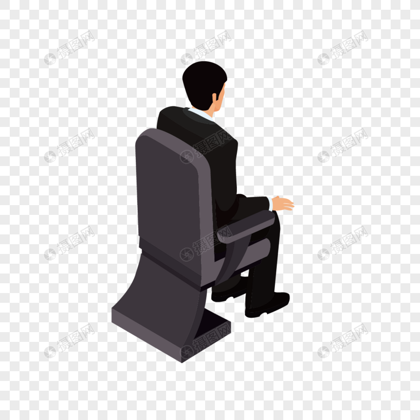 Bir Sandalyede Oturan Adam Resim Grafik Numarasi 400255698 Tr Lovepik Com