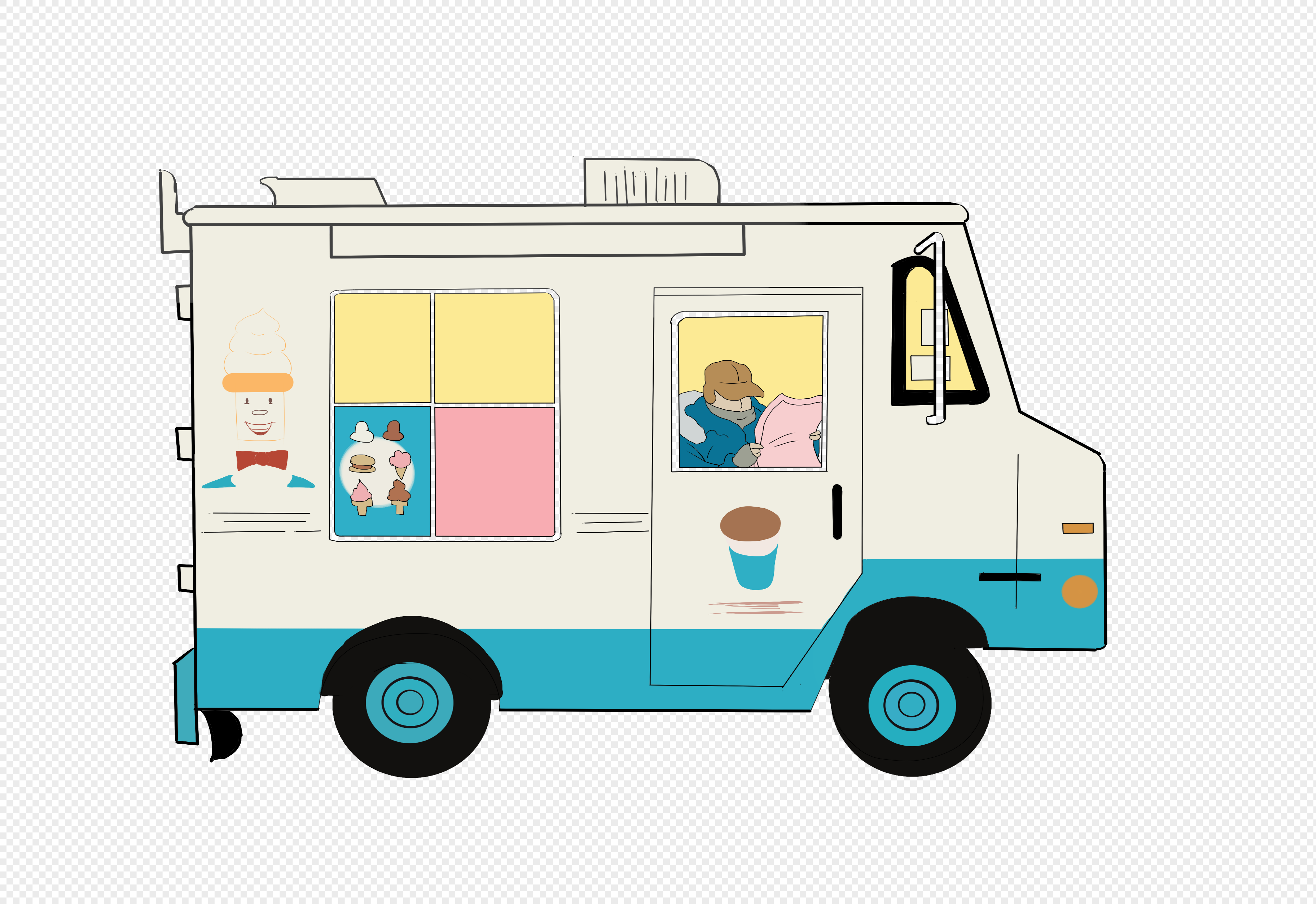 Camion de helados