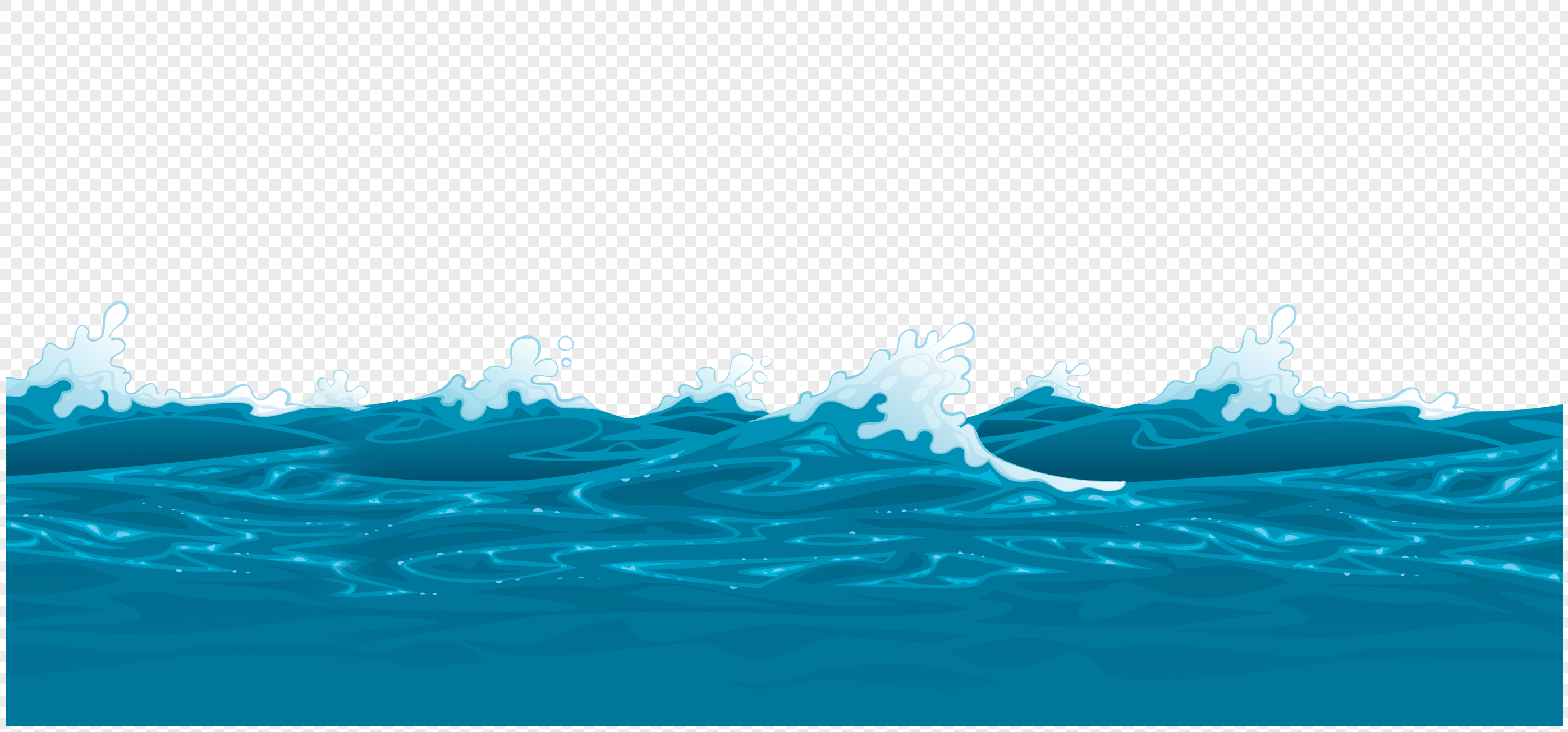 ocean wave transparent background
