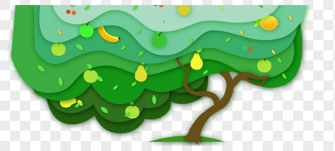 no cutting trees clipart color