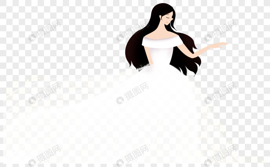 Cartoon Bride Free PNG And Clipart Image For Free Download - Lovepik |  400295069