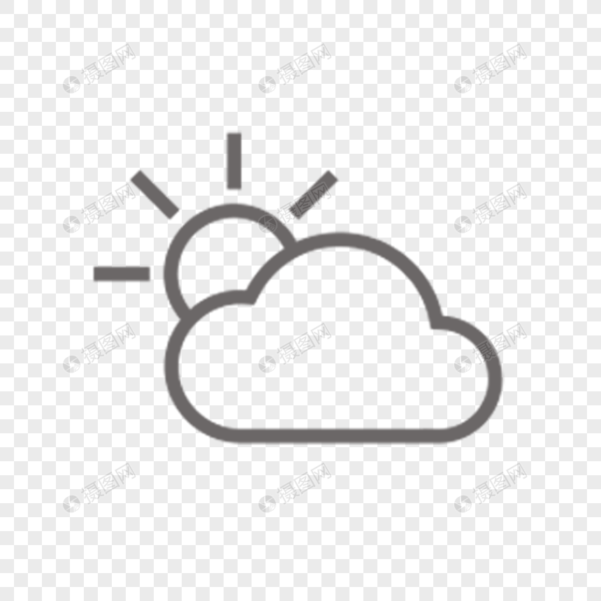 Icons Of Cloudy Sky Png Image Picture Free Download Lovepik Com