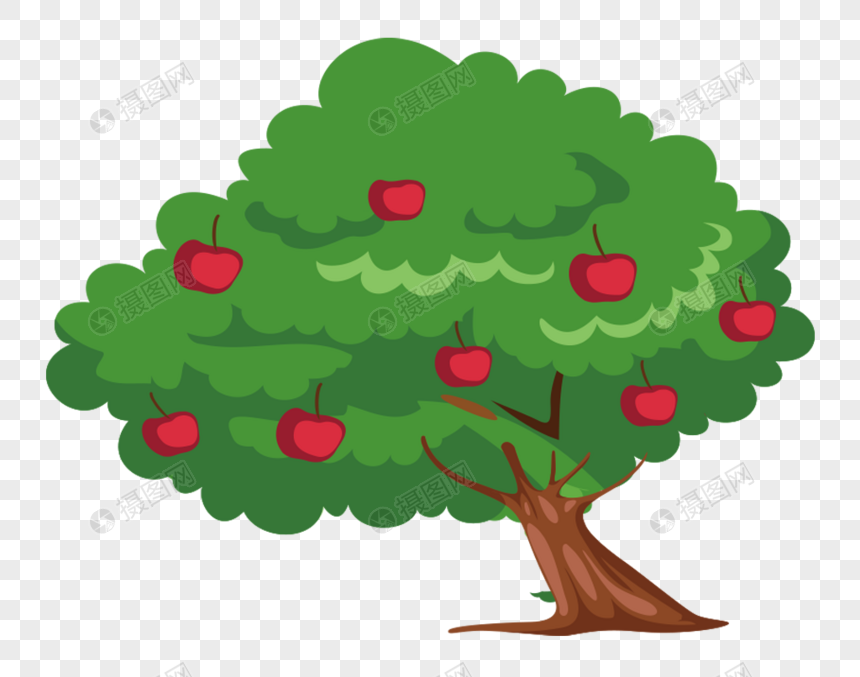 Sepuluh Teratas Pohon Apel  Kartun