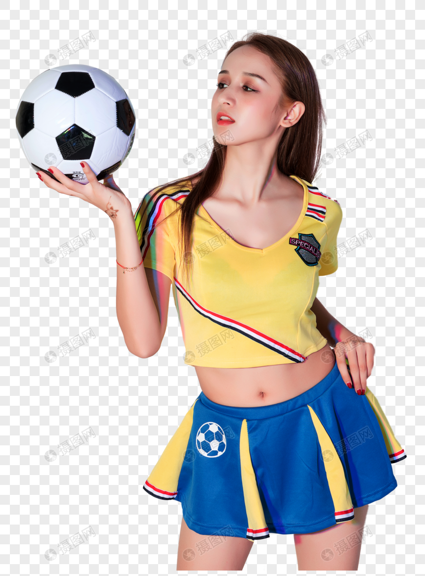 Gambar Bayi Sepak Bola Gadis Bersemangat PNG grafik gambar unduh gratis -  Lovepik