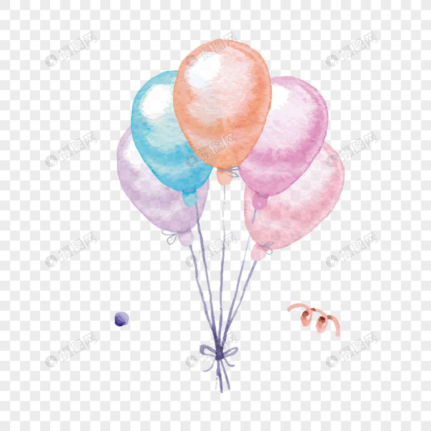 Globos Dibujados A Mano Elementos Vectoriales Imagen Descargarprf