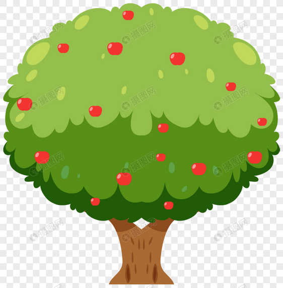  Pohon  Apel Cartoon lairfan org