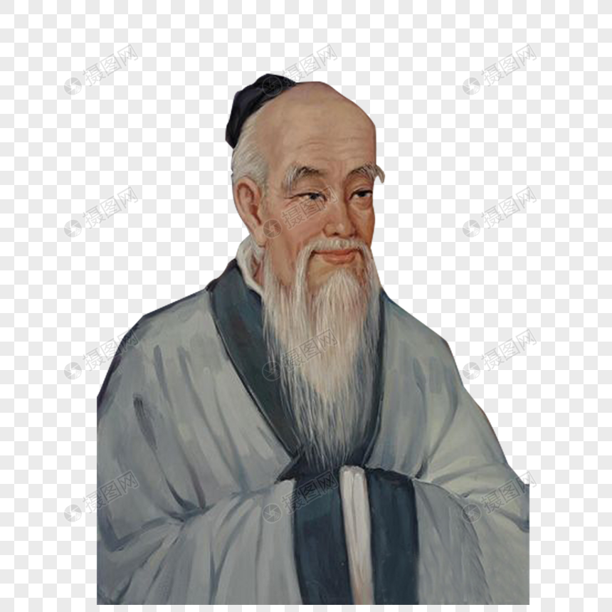 Portrait Of Laozi Founder Of Taoism Png Image Picture Free Download   1889  860 