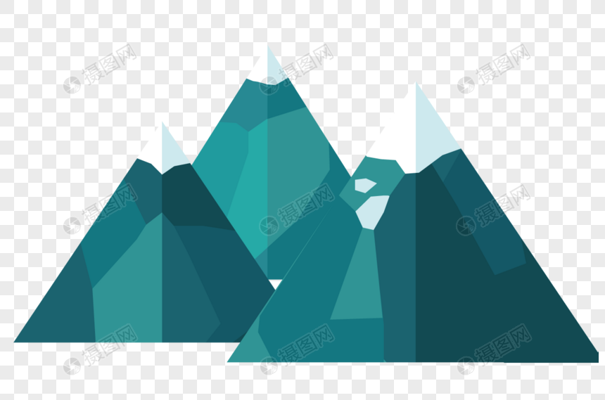 Flat Wind Mountain Png Images Picture Free Download Lovepik