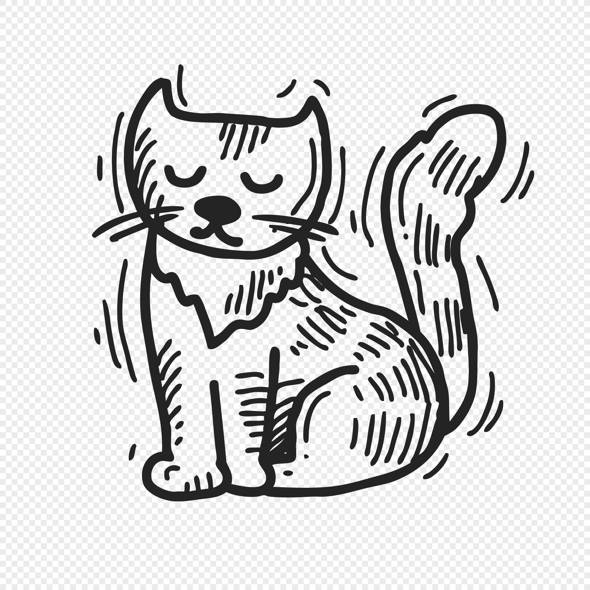 Gambar Kartun Kucing Kata Kata