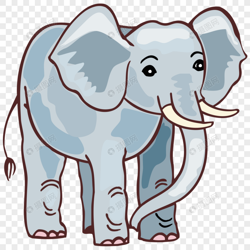 24 Gambar Gajah Animasi 