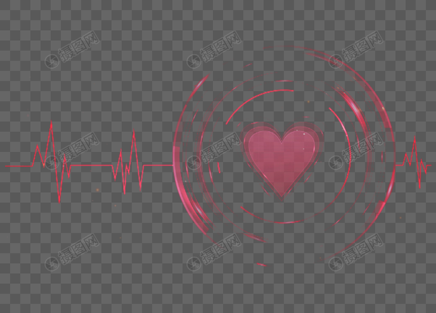 Cartoon Heartbeat PNG Transparent And Clipart Image For Free Download -  Lovepik | 400459526