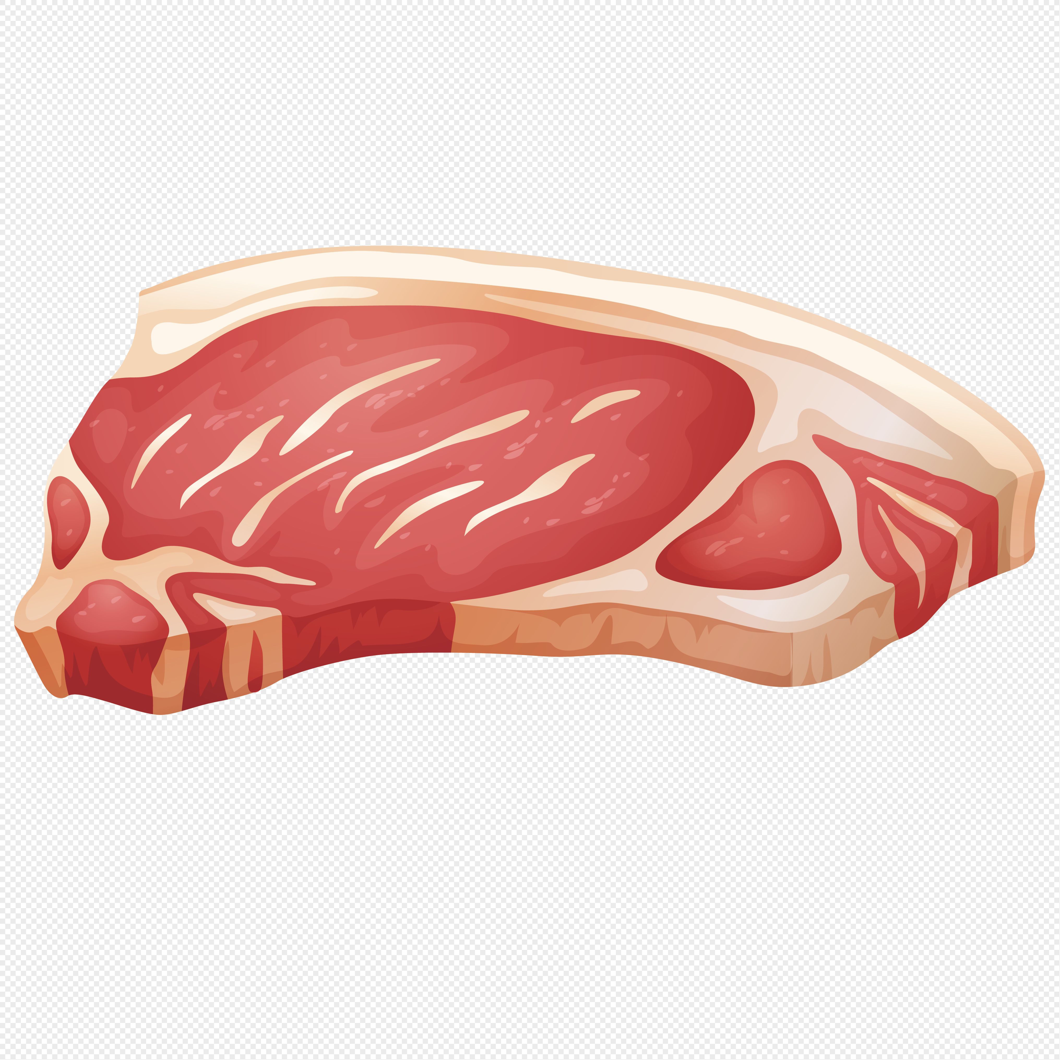 Нарисовать кусок мяса