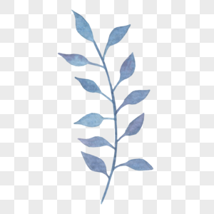 Blue Leaves PNG Images With Transparent Background | Free Download On  Lovepik