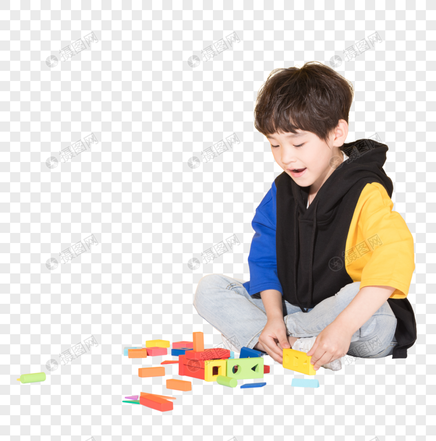 Little Boy Playing With Toy Bricks Png Image Picture Free Download 400518563 Lovepik Com