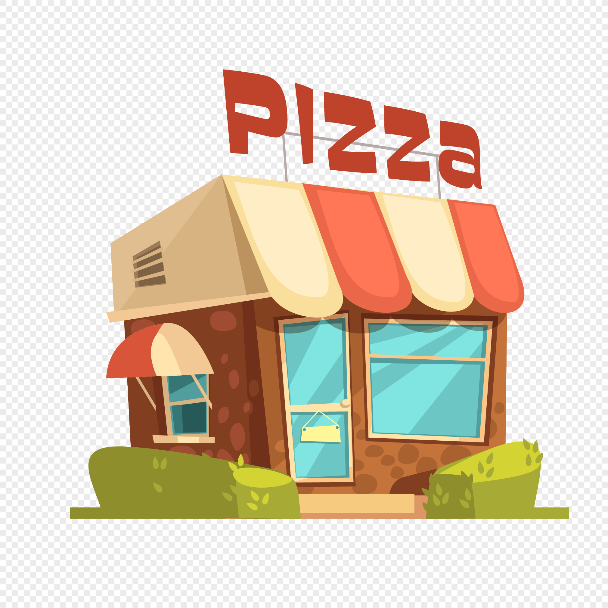 Food cartoon western western restaurant elements png image_picture free