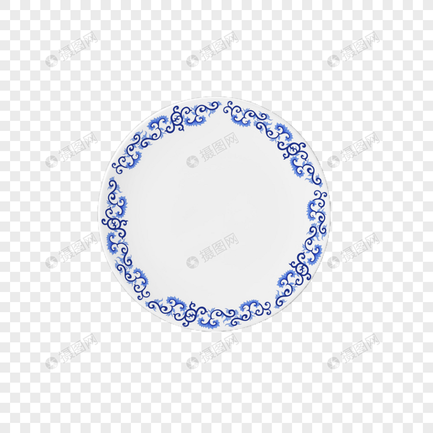 Blue Plate PNG Transparent And Clipart Image For Free Download ...