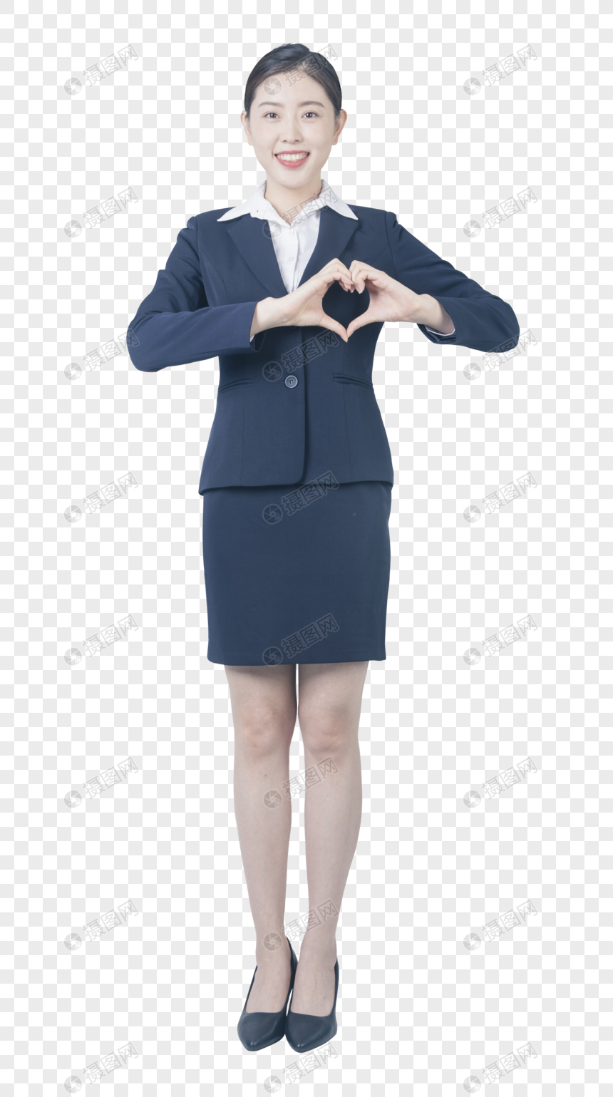 the professional women in formal dress put on the gesture of lov png image picture free download 400577657 lovepik com lovepik