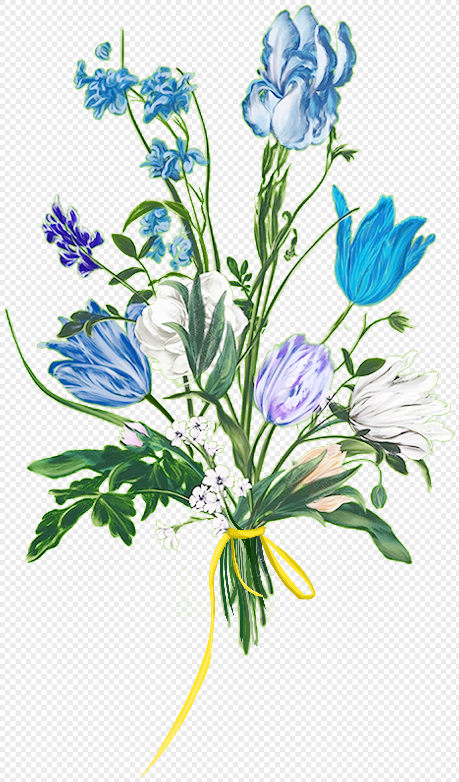 Gambar Bunga Lavender Kartun - Gambar Bunga