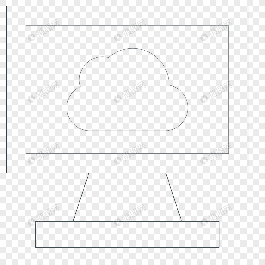 Contoh Sketsa Gambar  Awan Lengkap Kumpulan Gambar  