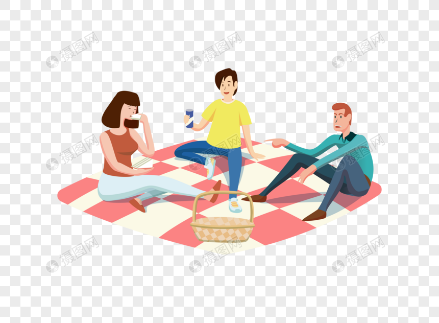 people camping clipart pictures