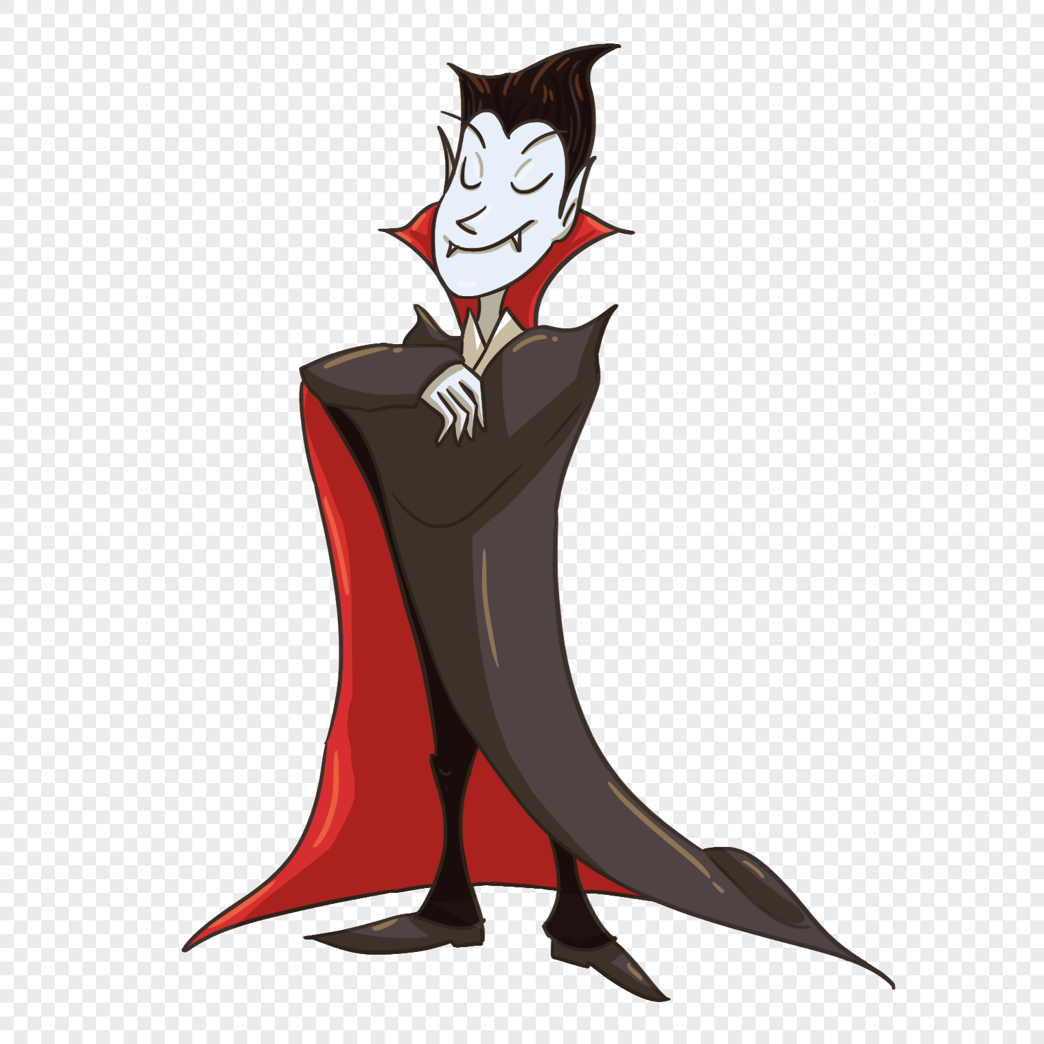 Vampire Animation , Laughing Vampire transparent background PNG