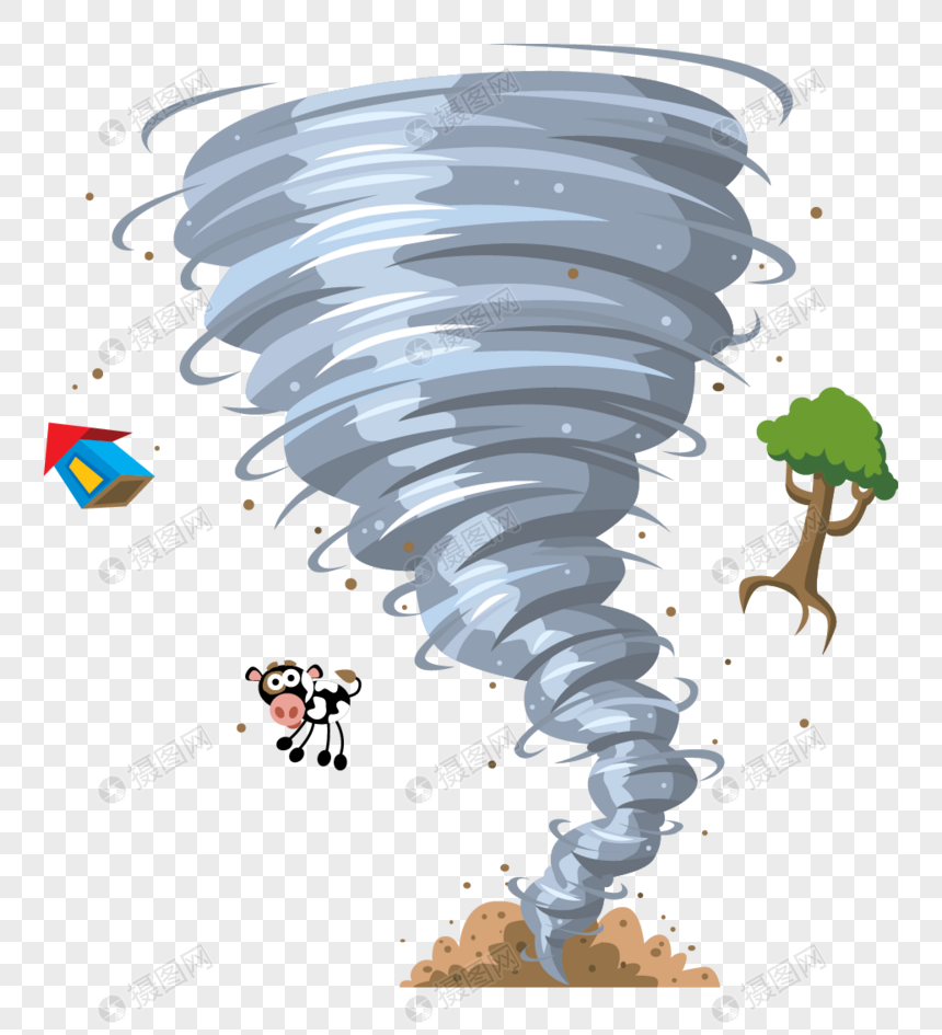 Cartoon hand drawn tornado png image_picture free download 400712542