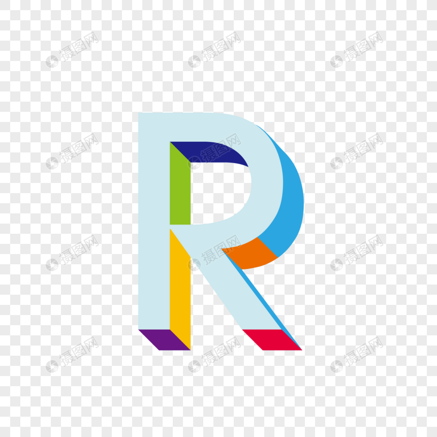 stereo english letter r png image picture free download 400761296 lovepik com stereo english letter r png