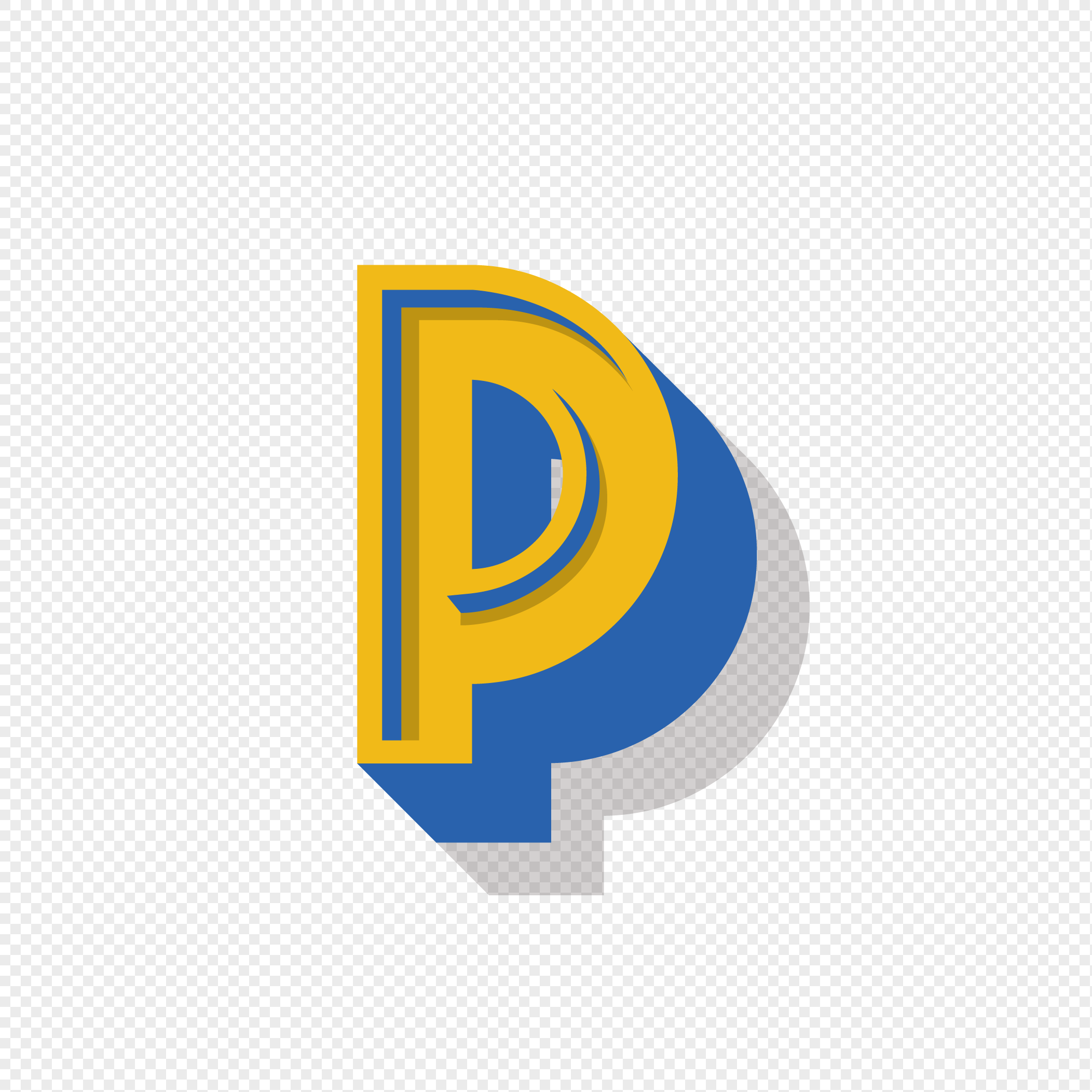 Letter P PNG transparent image download, size: 2289x2930px