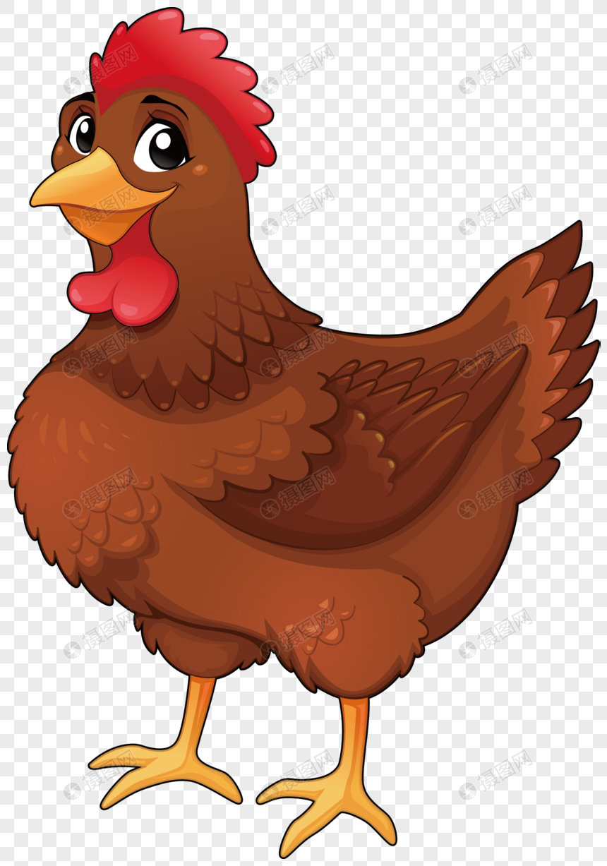 Gambar Ayam  Betina Kartun Lucu