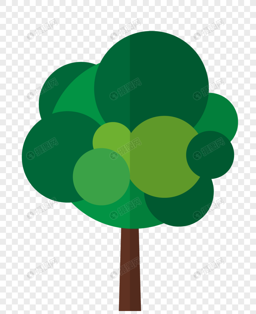 Pokok kartun gambar unduh gratis_imej 400773921_Format PNG 