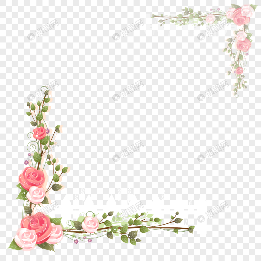  bingkai bunga mawar  merah muda gambar unduh gratis Grafik 