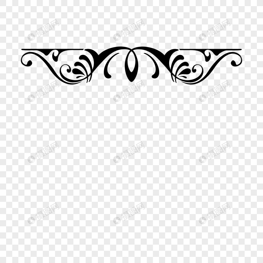 Black decorative border png image_picture free download 400781015 ...