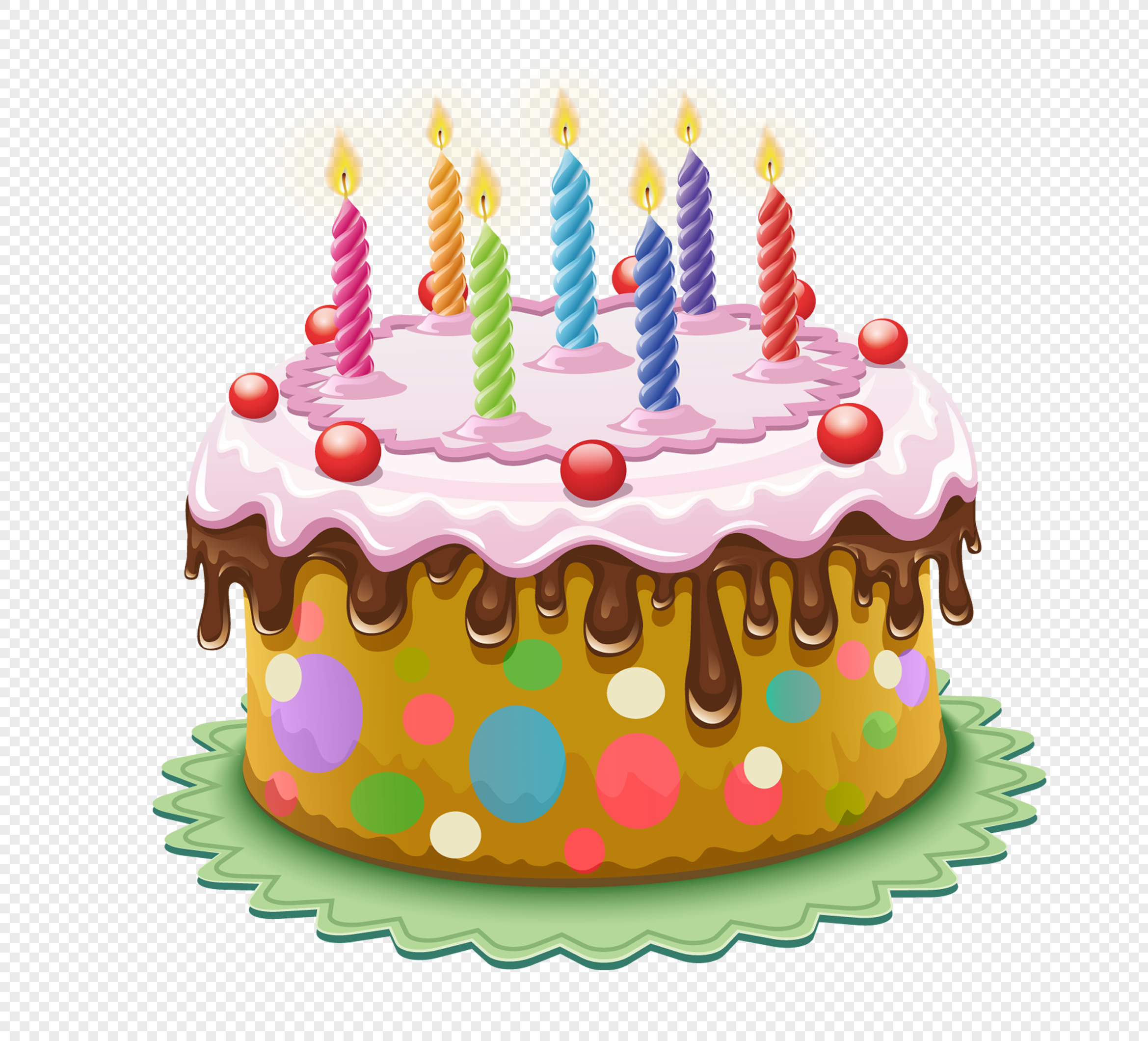 Top 95+ Images Cartoon Pictures Of Birthday Cake Updated