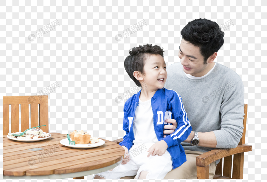 Father And Son Are Playing In The Coffee Shop Png Image Psd File Free Download Lovepik