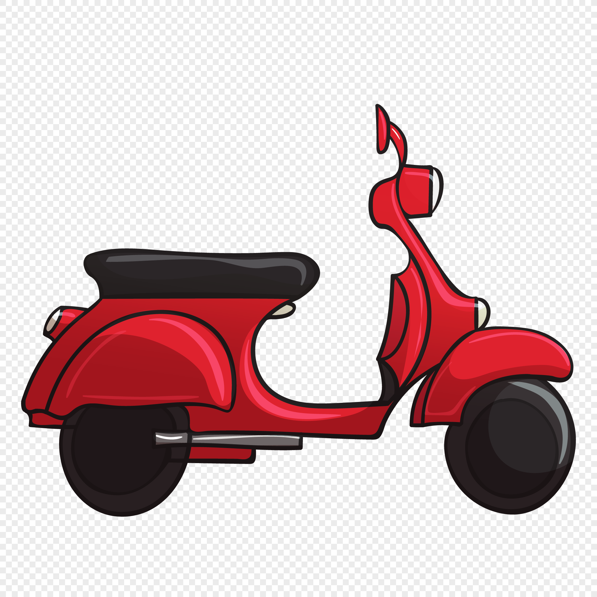 Hand Drawn Cartoon Electric Vehicle Png Image Picture Free Download