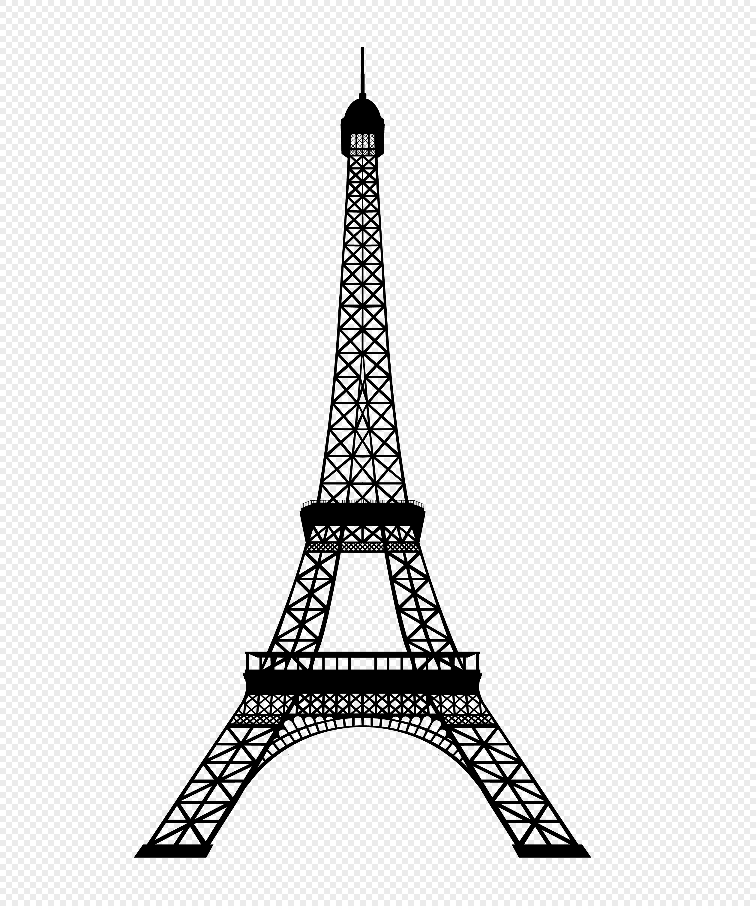 The Eiffel Tower Cartoon