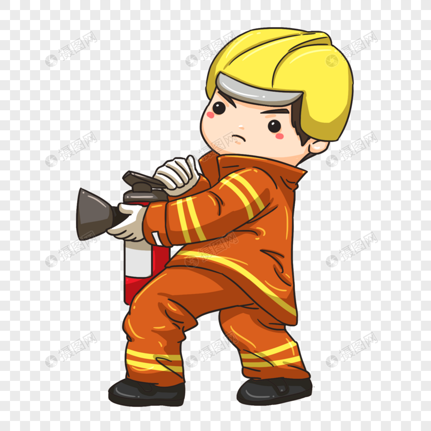 ahli bomba  memegang pemadam api gambar  unduh gratis imej 